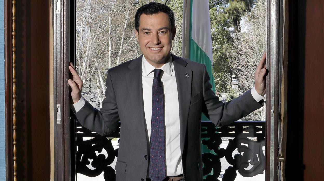 Juanma Moreno, presidente de la Junta de Andalucía