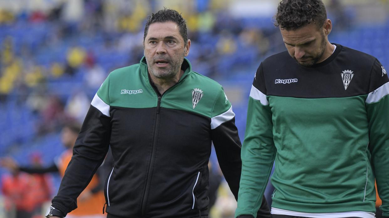 Rafa Navarro junto a Sebas Moyano en el Gran Canaria