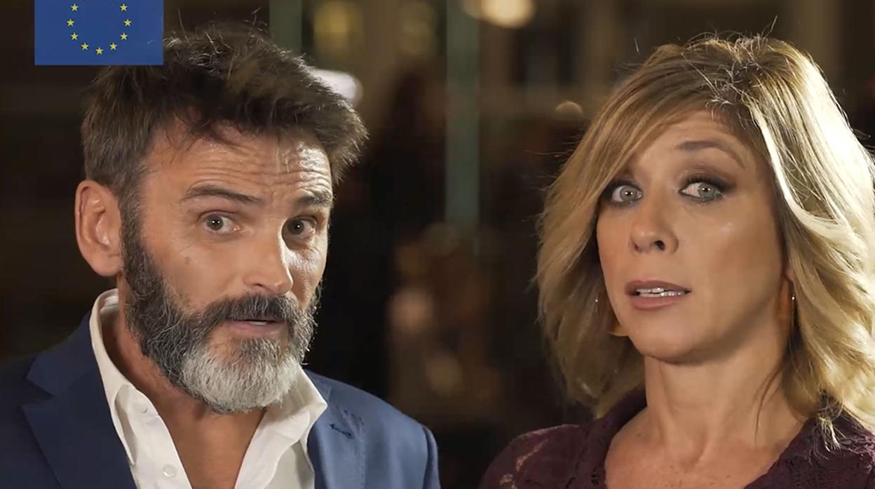 Fernando Tejero y Eva Isanta