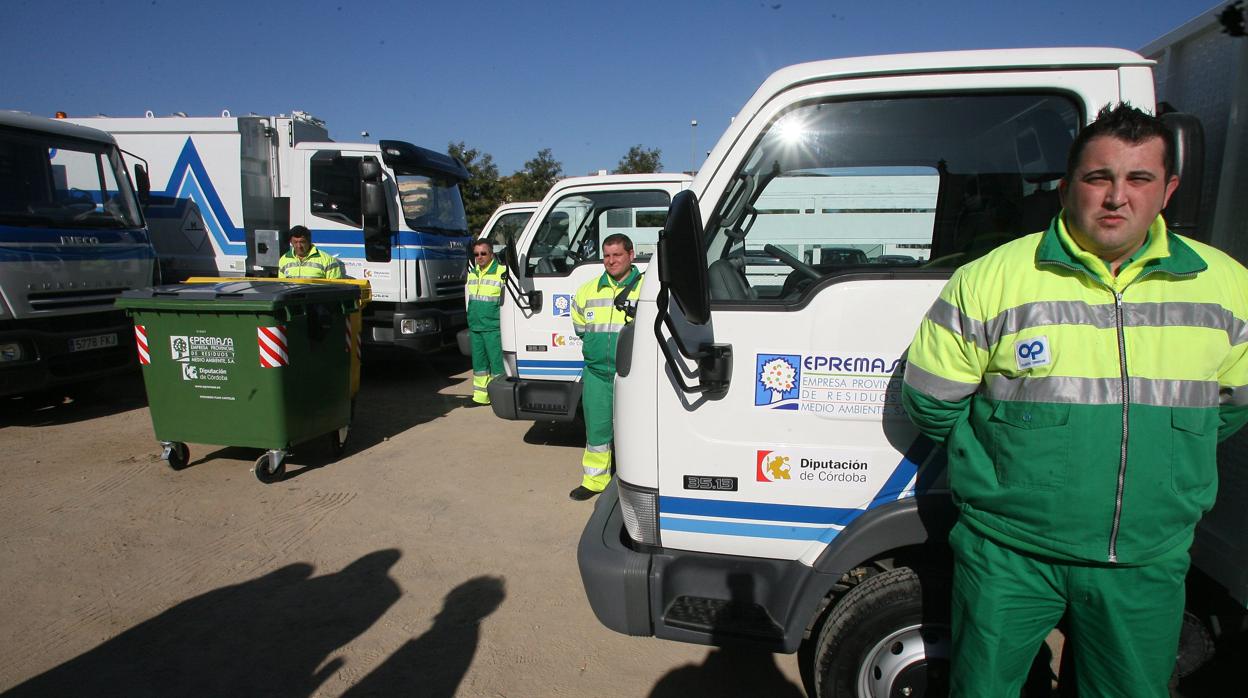 Empleados de mantenimiento de Epremasa