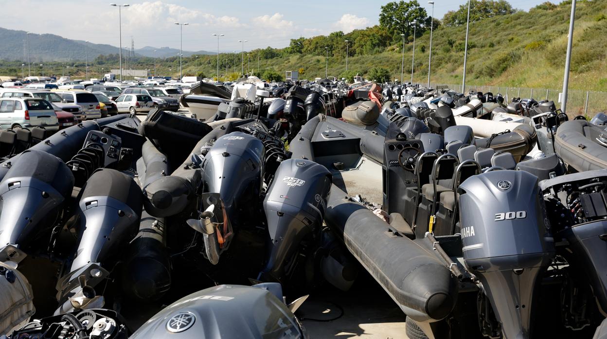 Imagen de archivo del depósito judicial situado en San Roque
