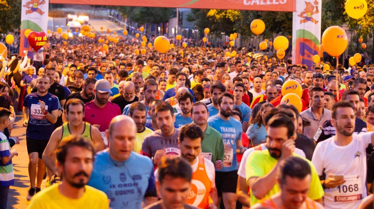 La Nocturna Trotacalles de Córdoba, en la edición del año pasado