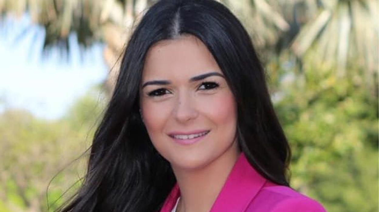 Lucía Cuín en una fotografía de campaña