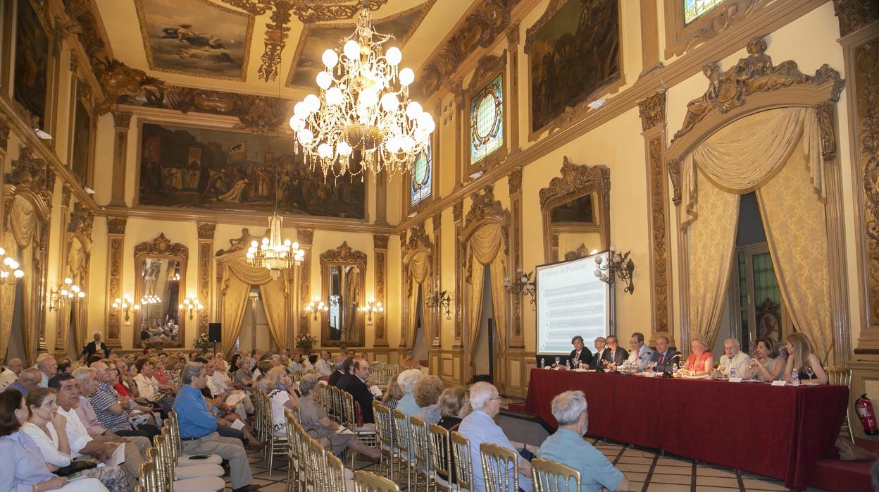 Actividad en el Real Círculo de la Amistad de Córdoba