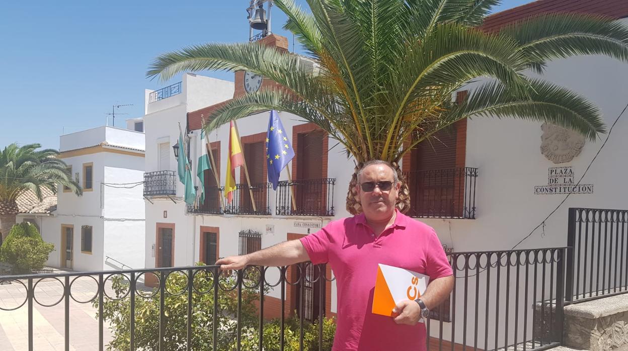 Rafael Rivas, portavoz de Ciudadanos en el Ayuntamiento de Fuerte del Rey