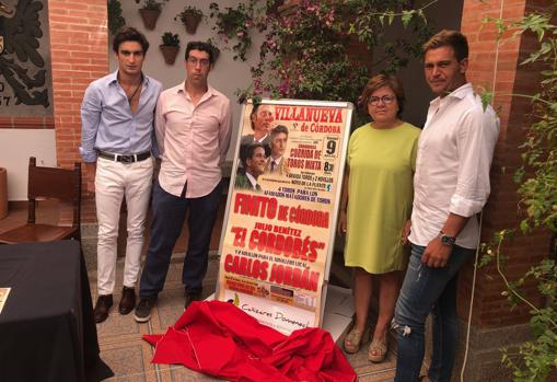 Presentación de la corrida en Villanueva de Córdoba