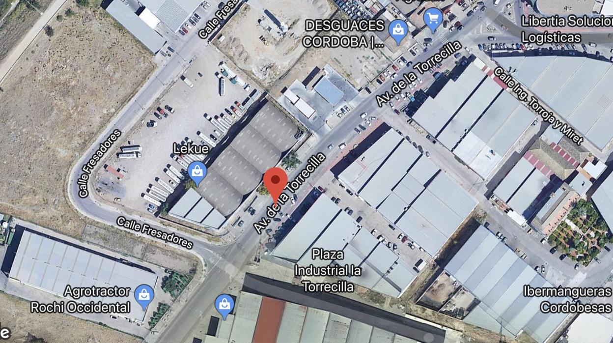 Lugar donde ha tenido lugar el accidente