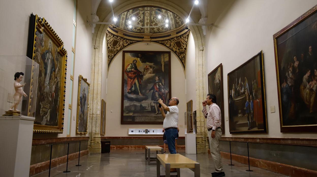 Interior del museo de Bellas Artes