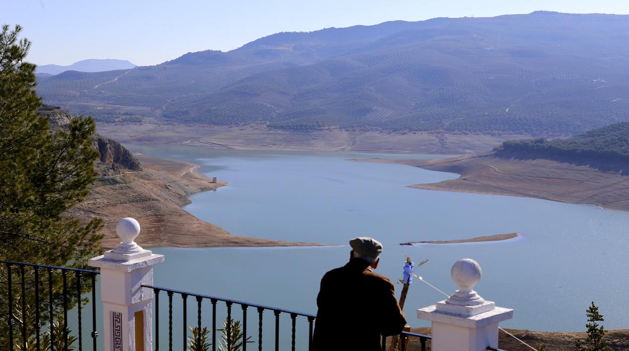 Pantano de Iznájar, el más grande de Andalucía