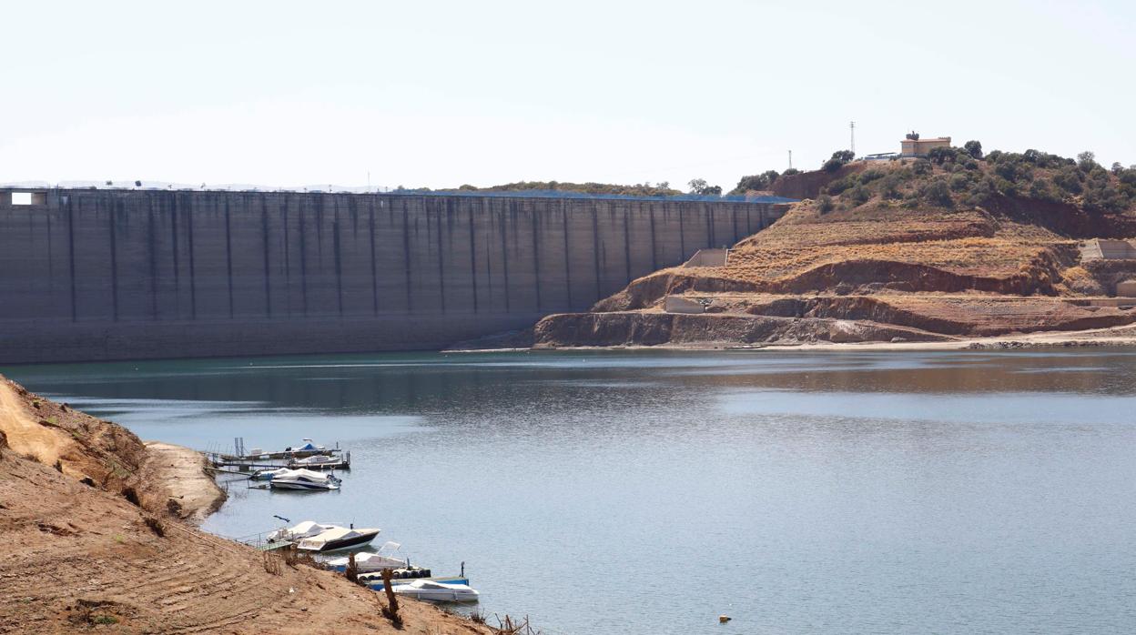 Estado actual del pantano de la Breña