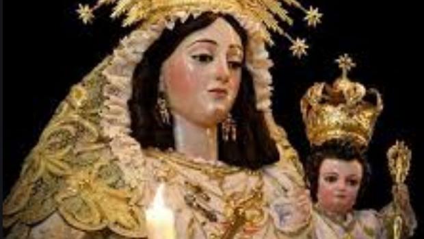 Roban las joyas de la Virgen Del Socorro, patrona de Rociana del Condado