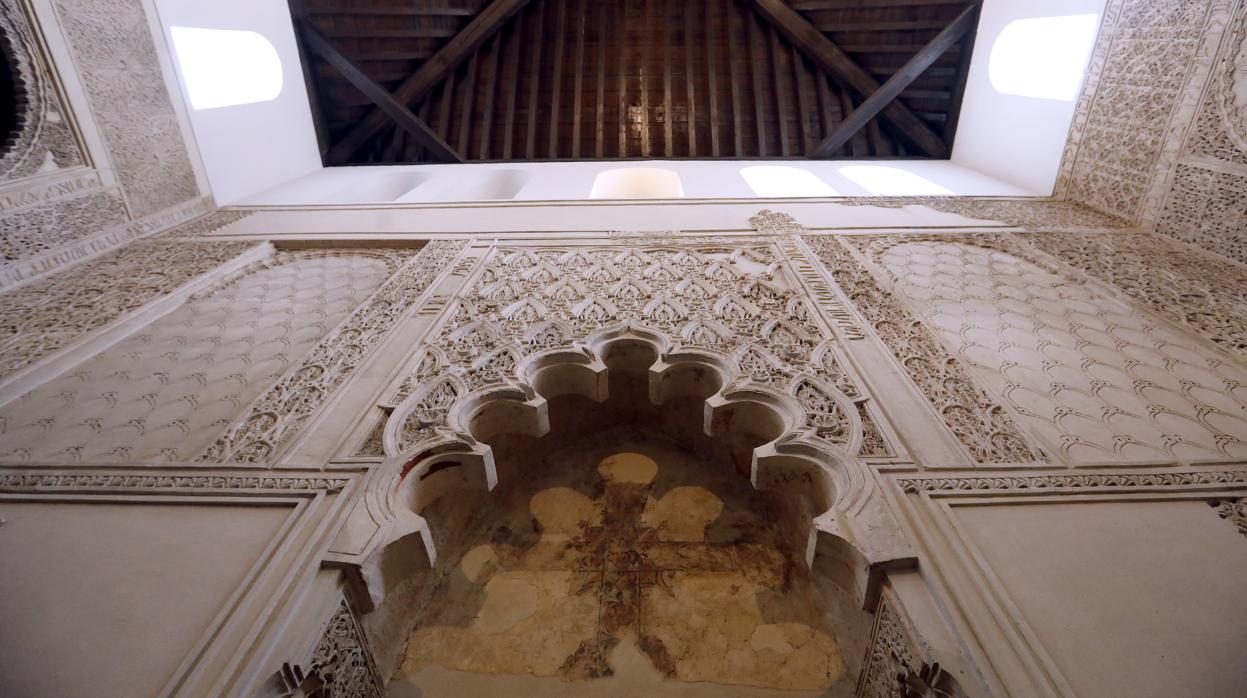 Ornamentación y artesonado de la Sinagoga de Córdoba