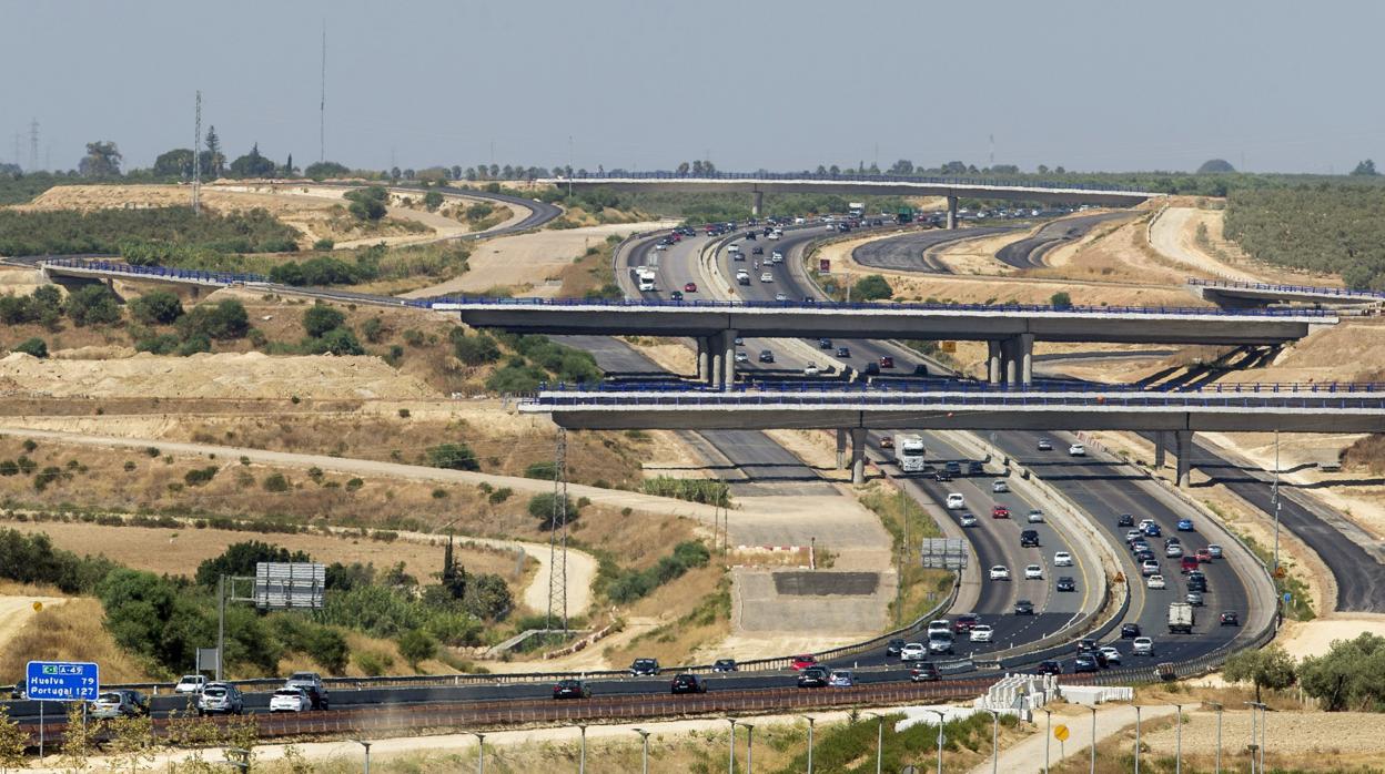 La nueva autovía conectaría con la A-49 tras el cruce de Bonares