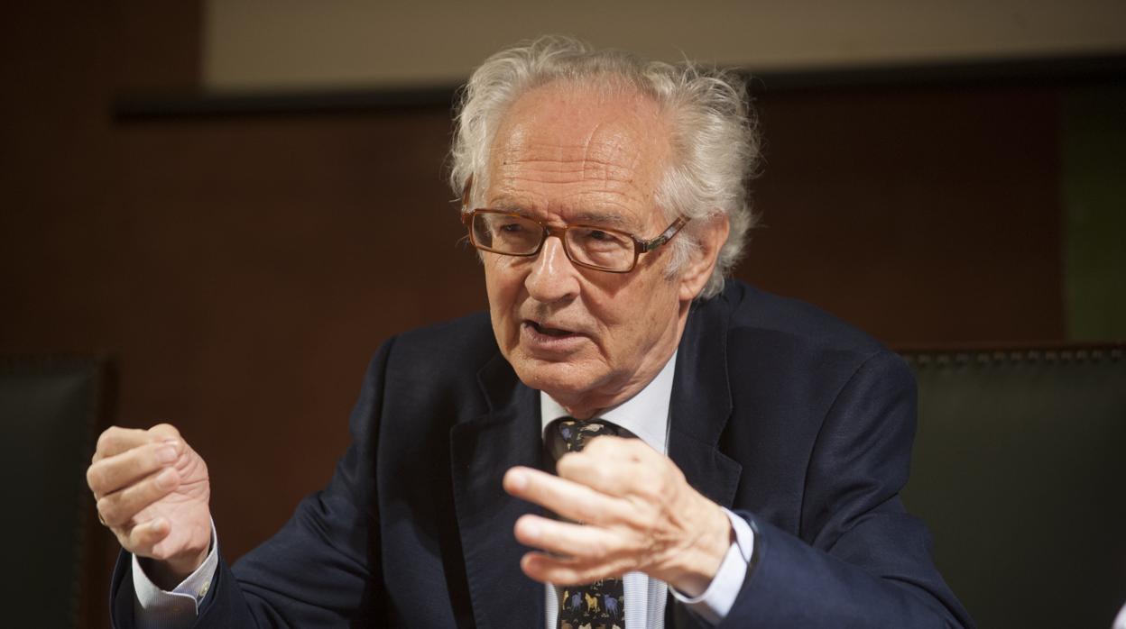 Andrés Amorós durante el encuentro en Málaga