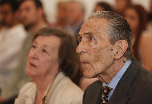 Antonio Gala, en un acto en su fundación de Córdoba