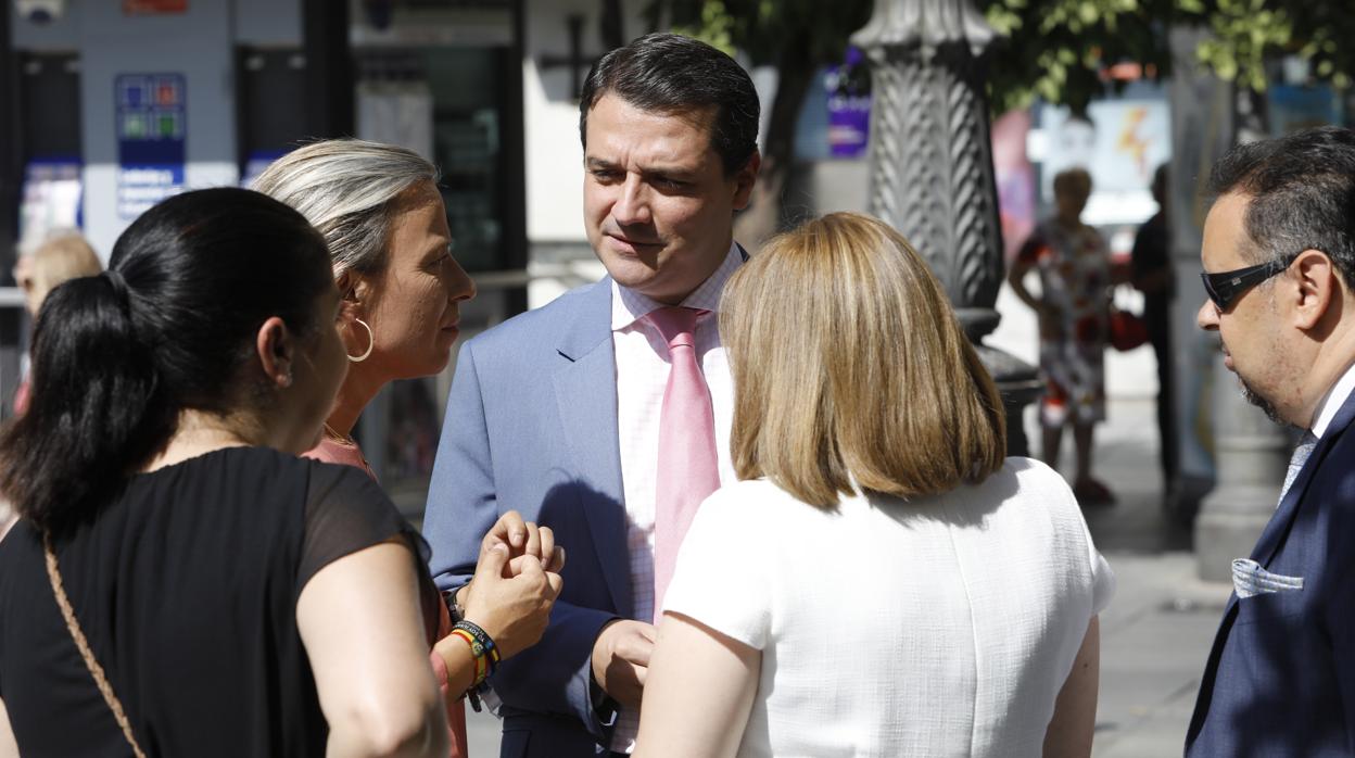 El alcalde de Córdoba, José María Bellido, en un acto reciente