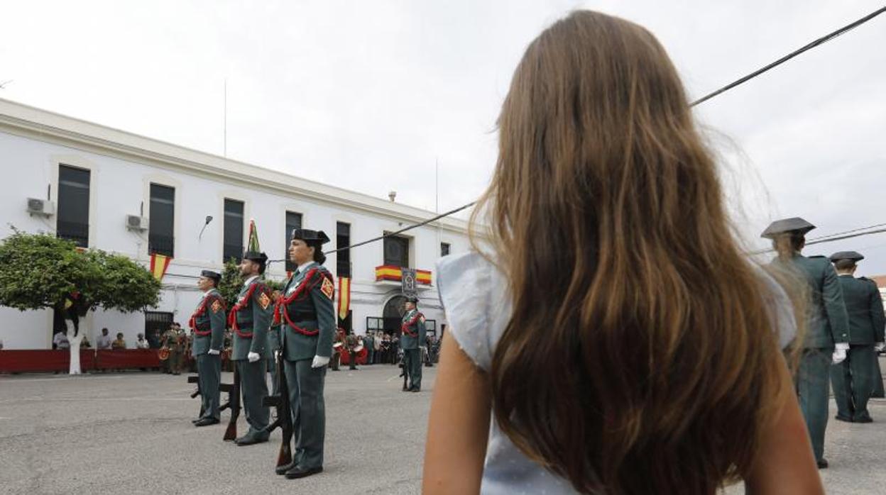 Celebración del día de la patrona de la Guardia Civil en Córdoba