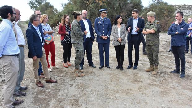 El Ejército prevé instalar en noviembre un puente en Baza como solución a los destrozos de la gota fría