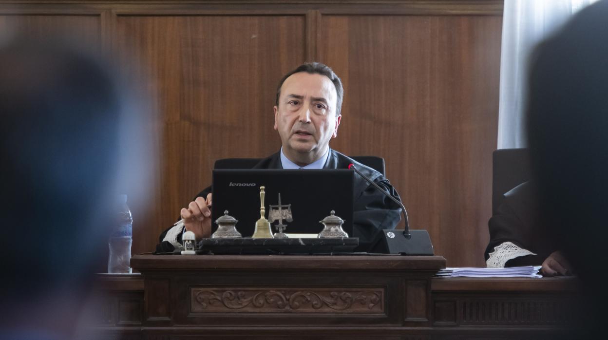 Juan Antonio Calle Peña, el ponente de la sentencia del juicio de los ERE durante la vista oral