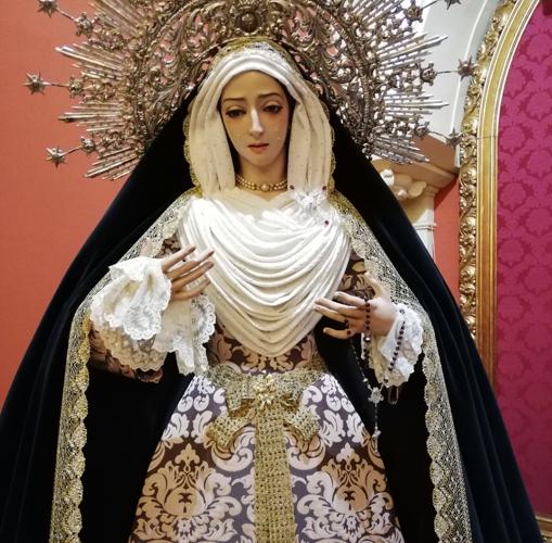 Imagen de la Virgen de Salud y Consuelo