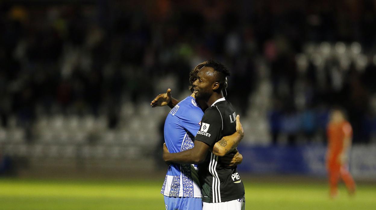 Owusu, al final del partido