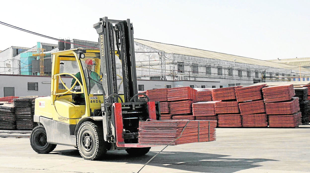 Un trabajador de Cunext en Córdoba