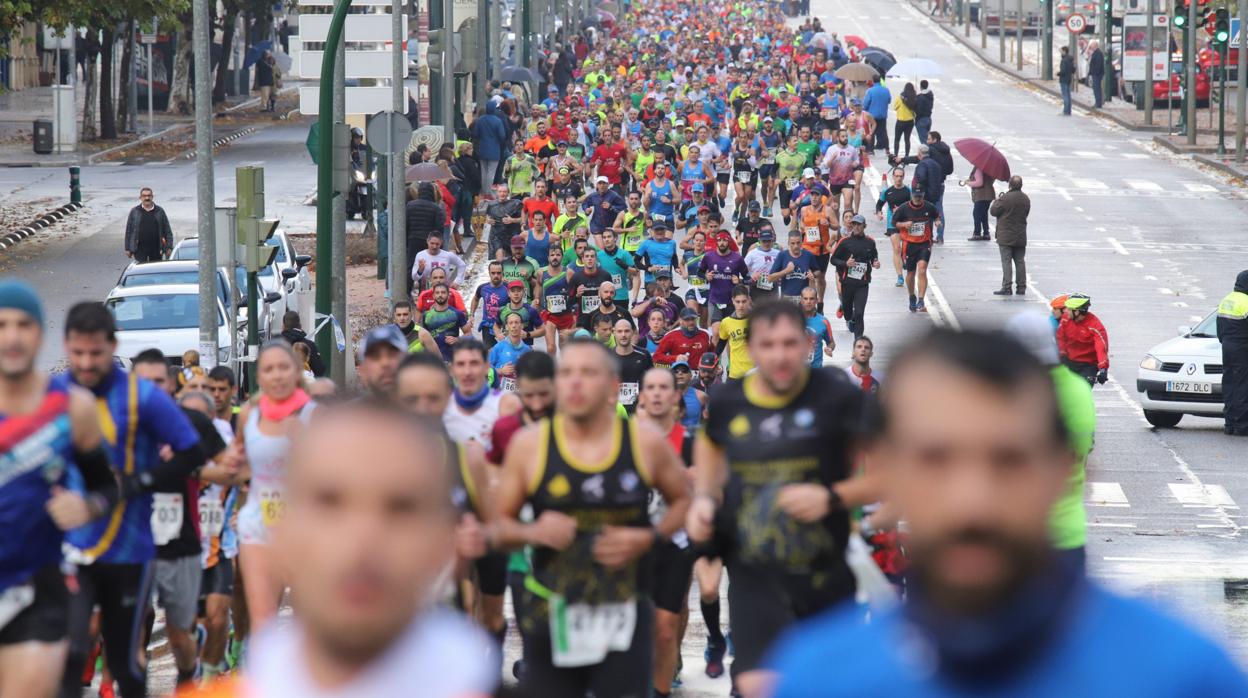 Participantes en la última edición de la Media Maratón de Córdoba