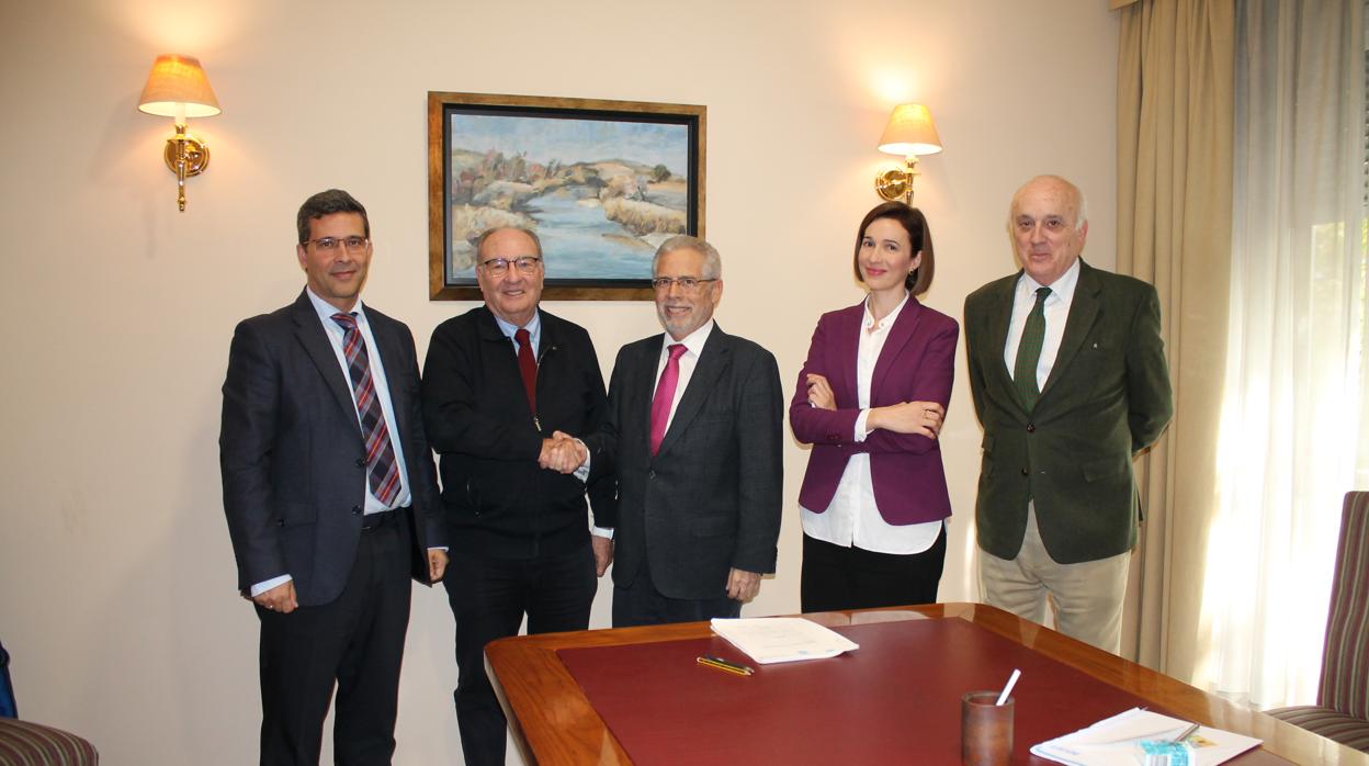 Acto de firma del acuerdo