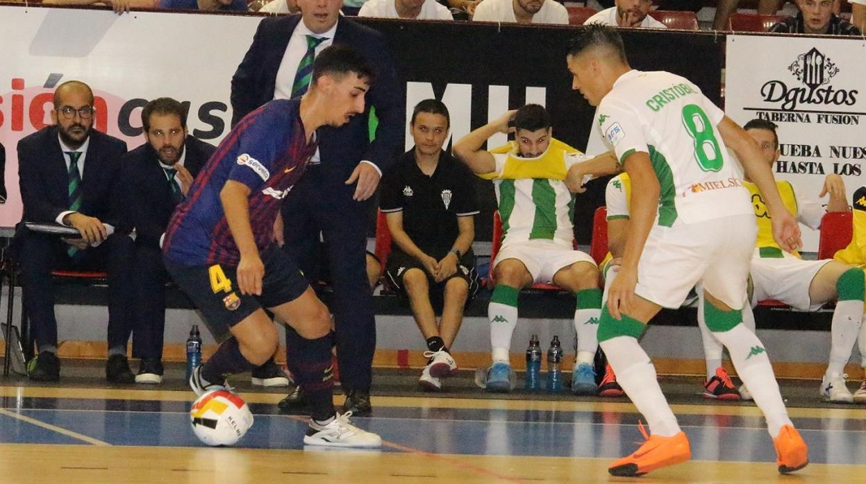 El cierre Daniel, la pasada temporada en Vista Alegre con la camiseta del filial del Barcelona