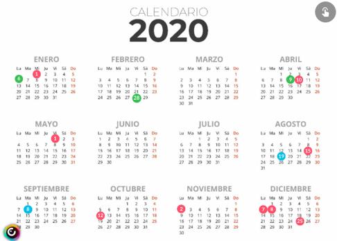 Calendario Laboral de Málaga 2020: Así caen los días festivos y puentes a lo largo del año