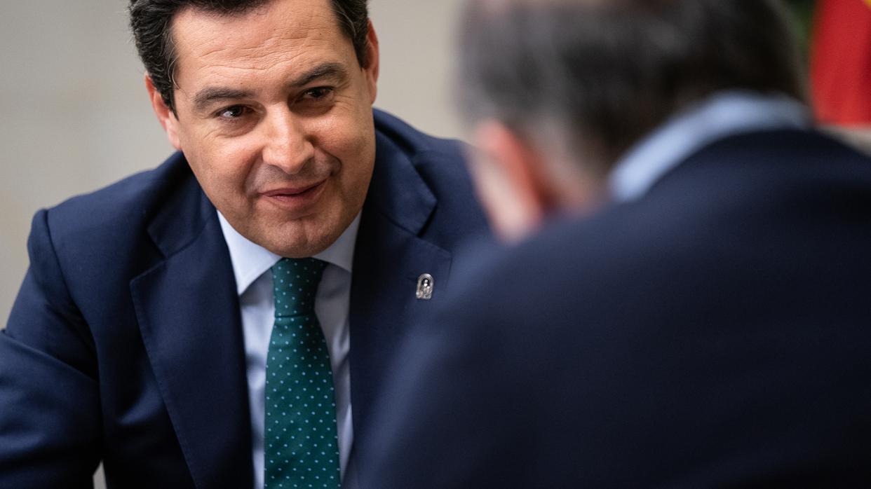 Juanma Moreno, presidente de la Junta de Andalucía