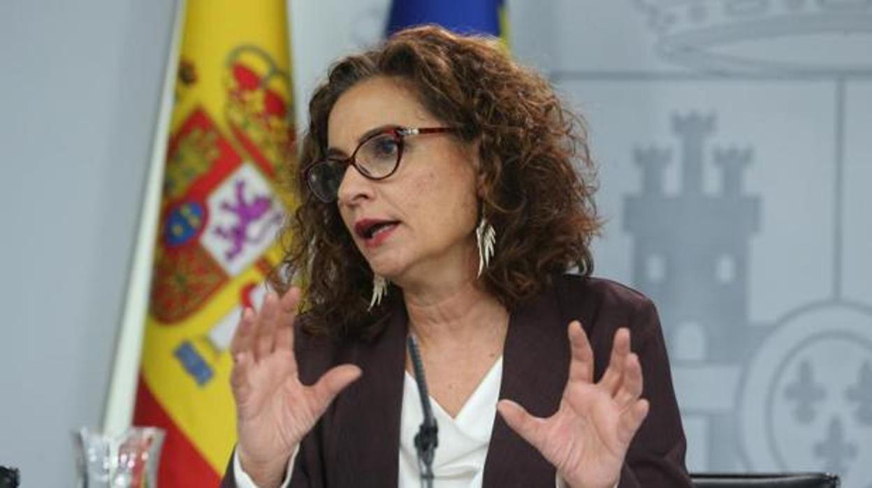 La ministra de Hacienda y portavoz del Gobierno, María Jesús Montero