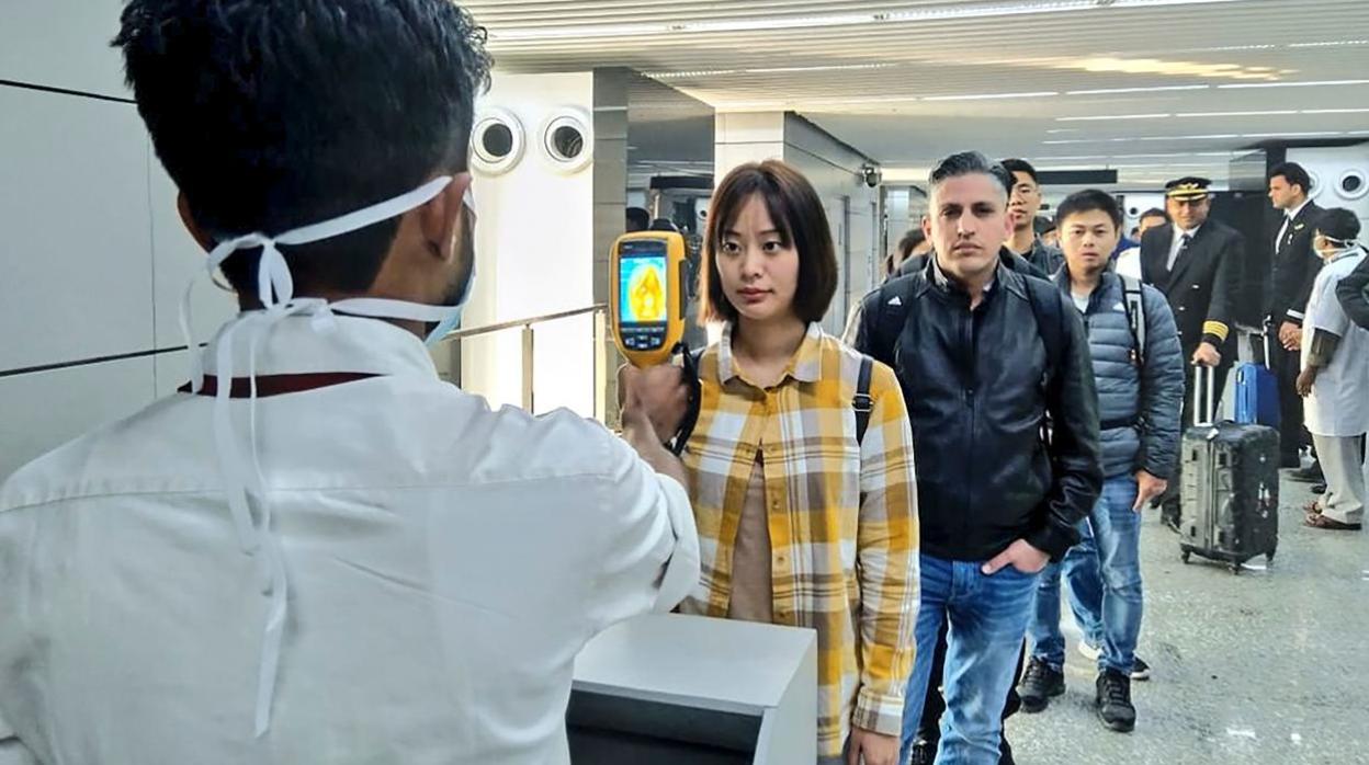 Controles en Asia por el coronavirus