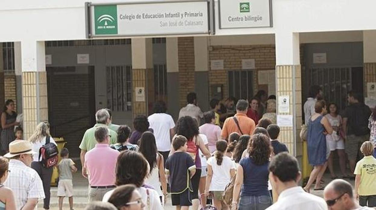 Imagen de archivo de un centro educactivo en Andalucía