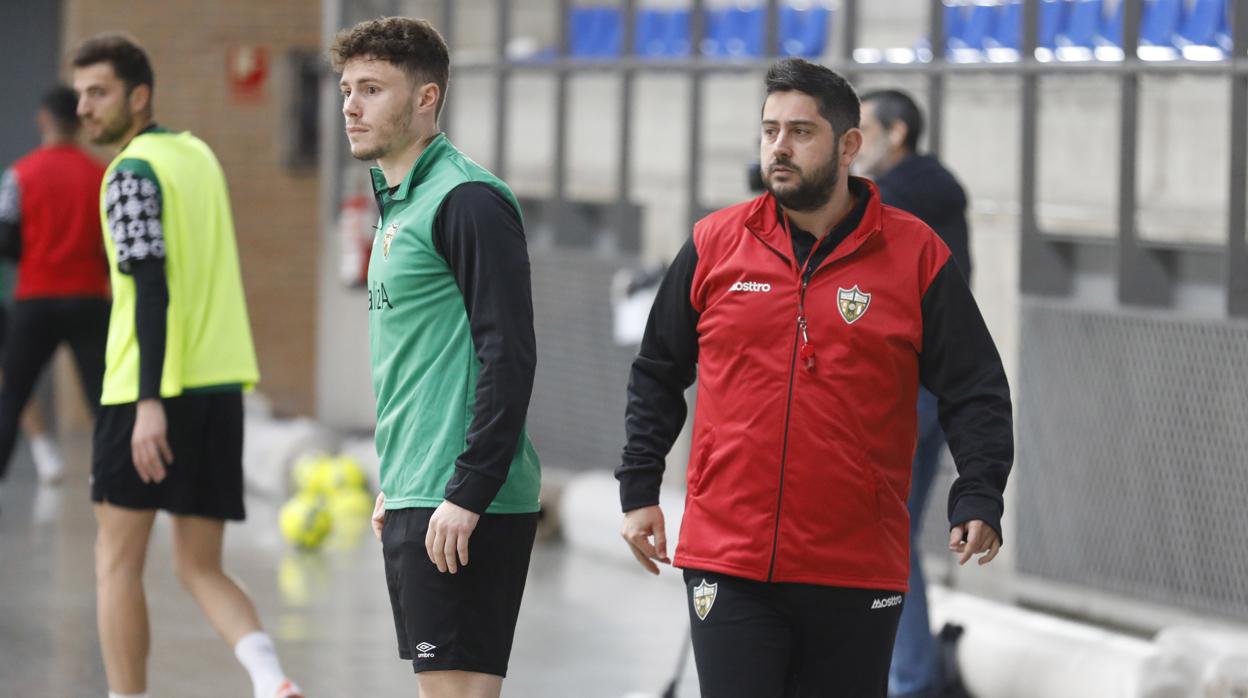 El entrenador del Córdoba Patrimonio de la Humanidad, Josan González