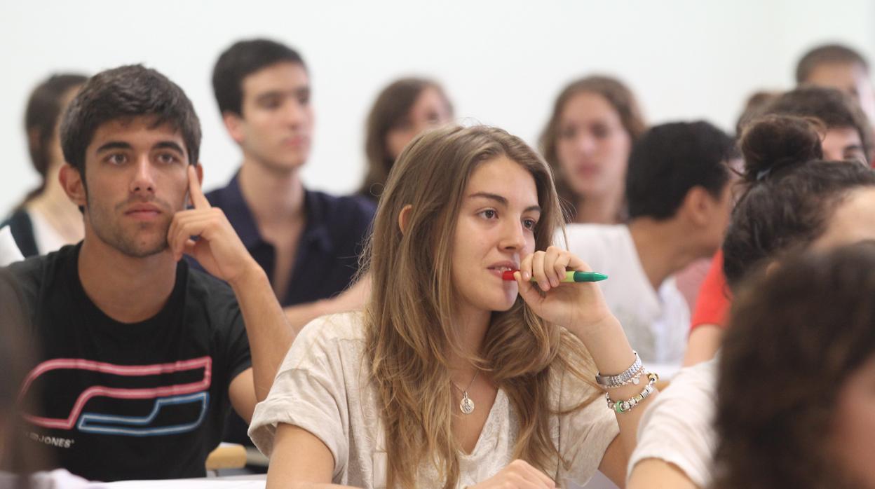 Un examen de Selectividad