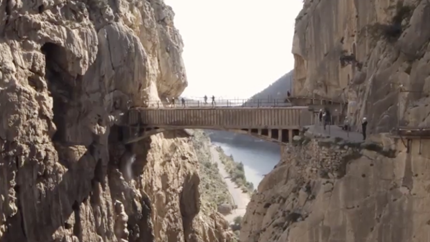 El Caminito del Rey también se apunta a la «desescalada»: el sendero malagueño reabrirá el 12 de junio