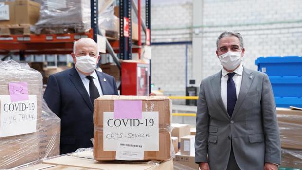 El SAS hace acopio de material de protección para seis meses por si hay un rebrote