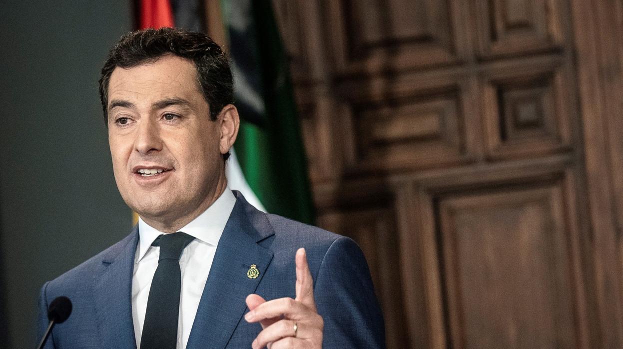 El presidente de la Junta en su alocución a los andaluces tras la conferencia de presidentes autonómicos