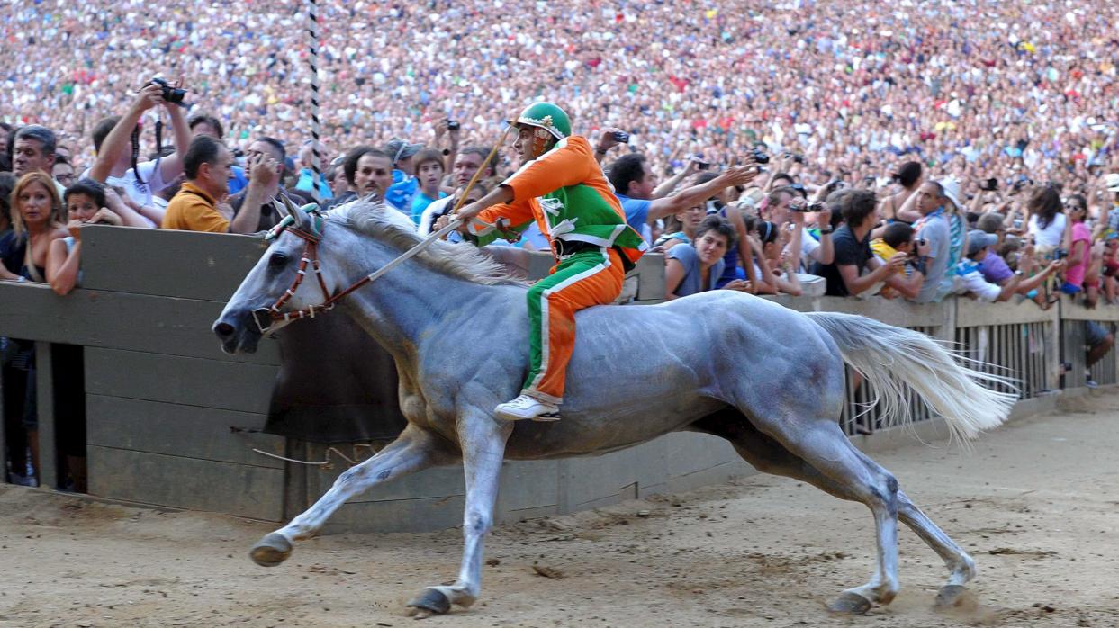 Imagen del Palio de Siena