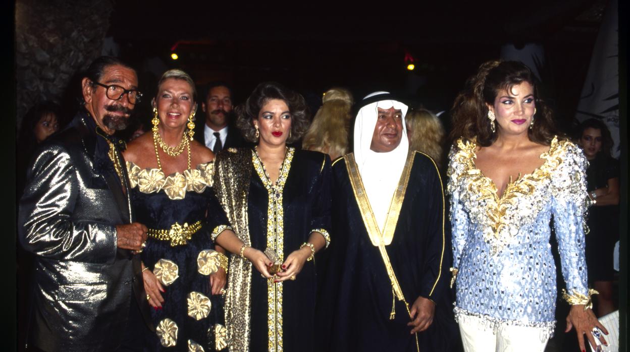 Jaime de Mora celebró su cumpleaños en el hotel Don Carlos en 1991