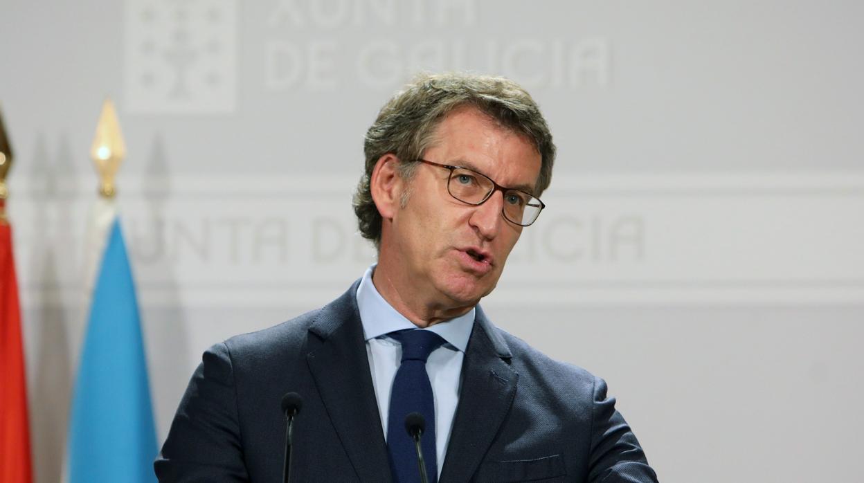 El reelegido presidente de la Xunta