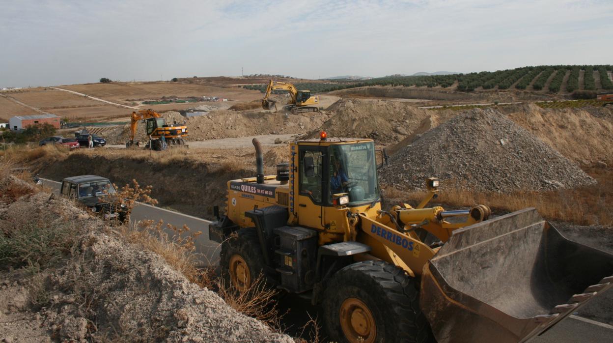 Una de las operaciones de búsqueda de Ángeles Zurera