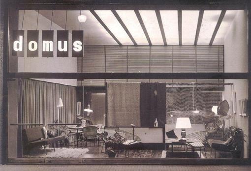 Antigua tienda de muebles, domus, diseñada por de La-Hoz