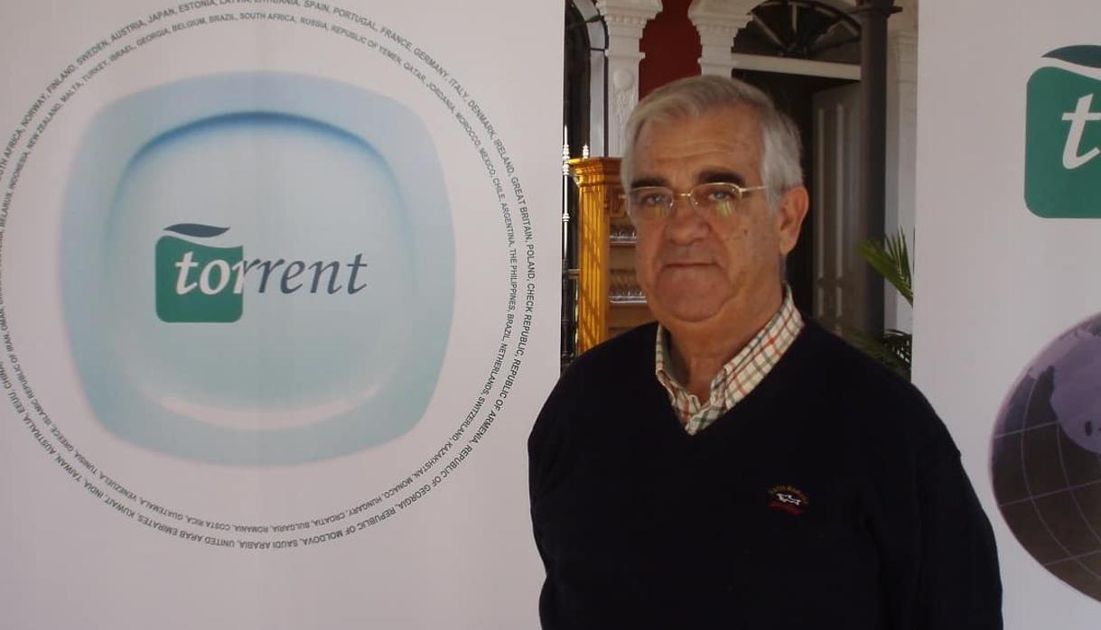Francisco Torrent Béjar en una imagen de archivo de la propia empresa Aceitunas Torrent