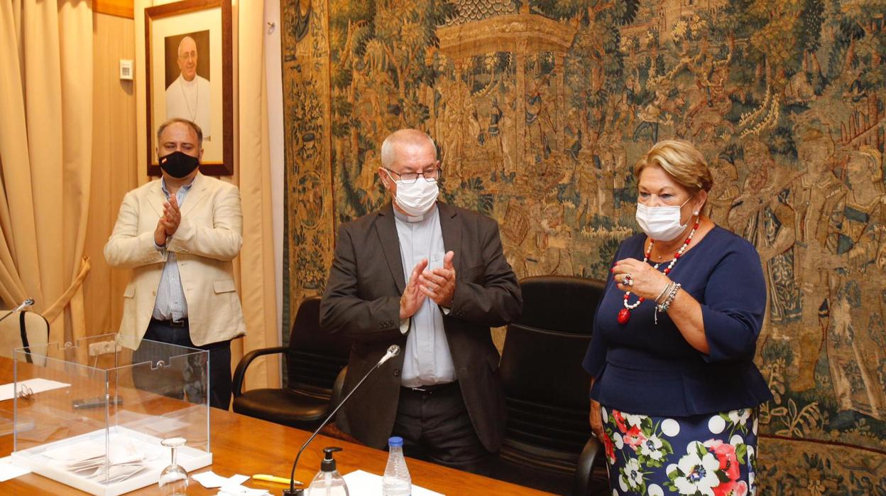 Olga Caballero, tras conocerse su elección como presidenta