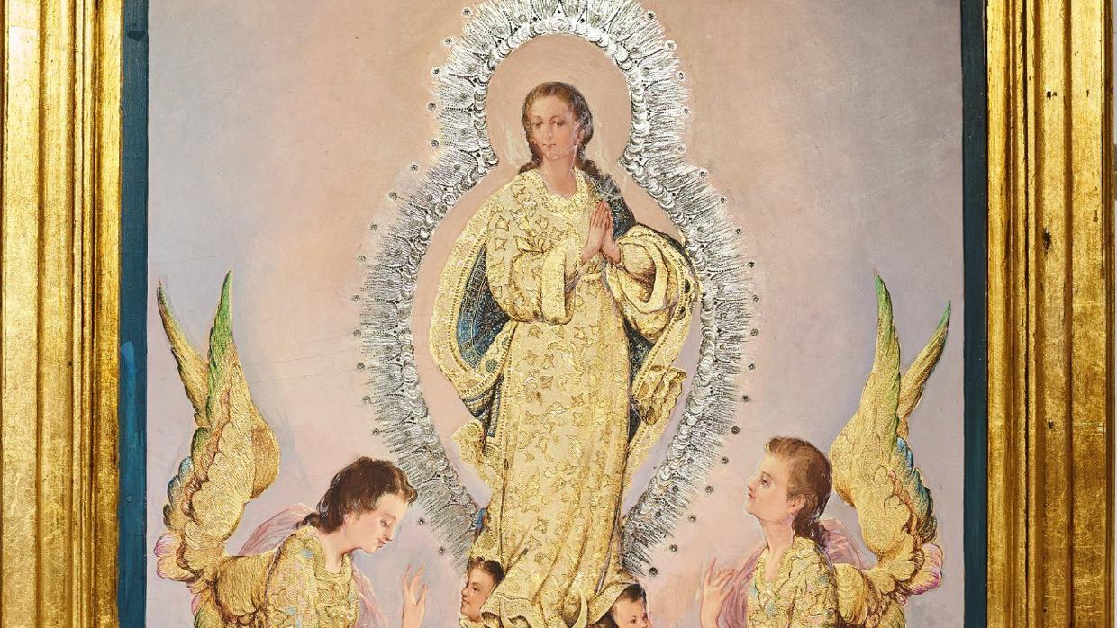 Cuadro de Martínez Cerrillo recién adquirido por la hermandad de la Paz