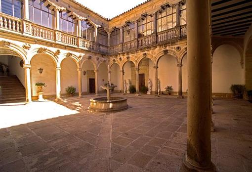 Interior del Castillo de Canena