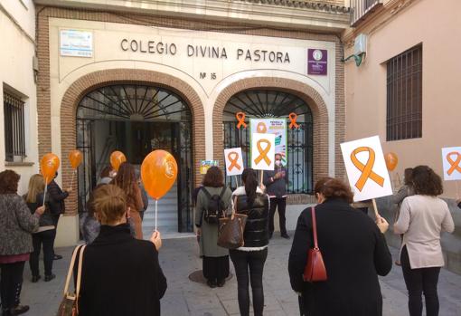 Protesta en la Divina Pastora