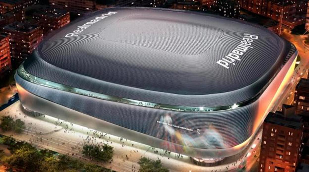 Así serán la nueva cubierta y el revestimiento del nuevo Bernabéu que se fabricará en Los Barrios